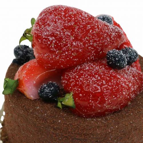 Deko Törtchen Schoko Food-Attrappe 7cm