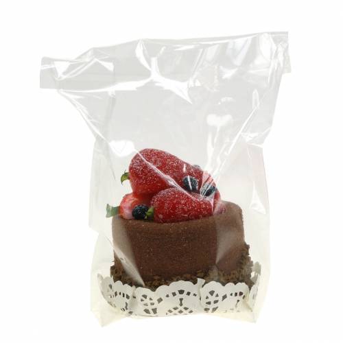 Deko Törtchen Schoko Food-Attrappe 7cm