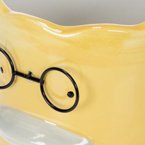 Artikel Keramikvase im lustigen Enten-Design gelb 13cm 2er-Set