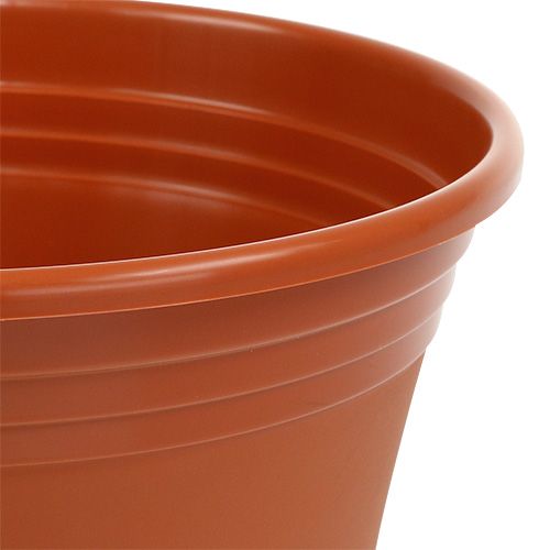 Floristik21 Topf „Irys“ Plastik Terrakotta Ø15cm - 43cm, 1St