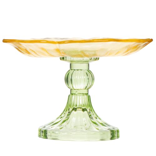 Artikel Dekoteller Glas auf Fuß 15 cm ideal für Präsentation von Waren