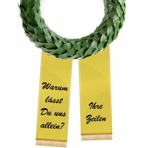 Kranzschleife versch. Breiten Kranzschleife versch. Breiten