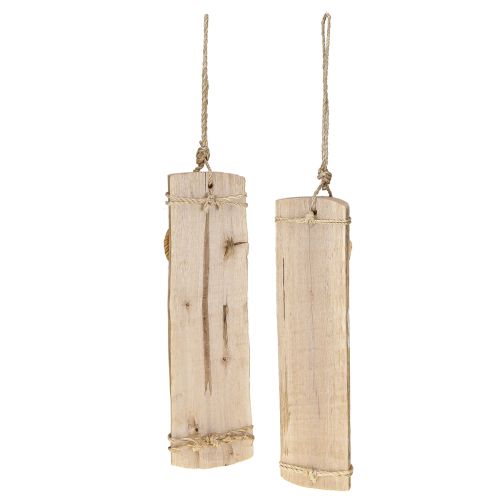 Artikel Treibholz Deko mit Muschel Wanddeko Holz H29cm 2St