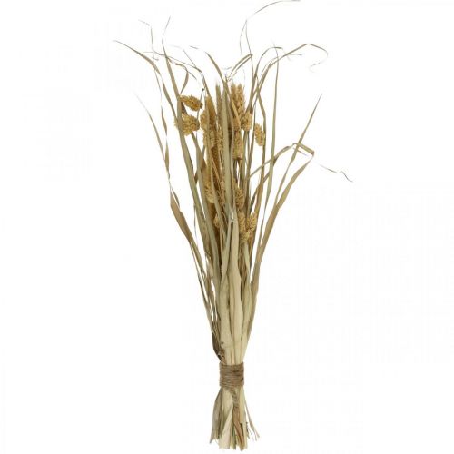Floristik21 Trockengräser und Getreide Natur im Bund Trockenstrauß 48cm