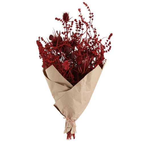 Artikel Trockenblumenstrauß Distel in Weinrot 40cm – Elegante, langlebige Deko für Events & Räumlichkeiten