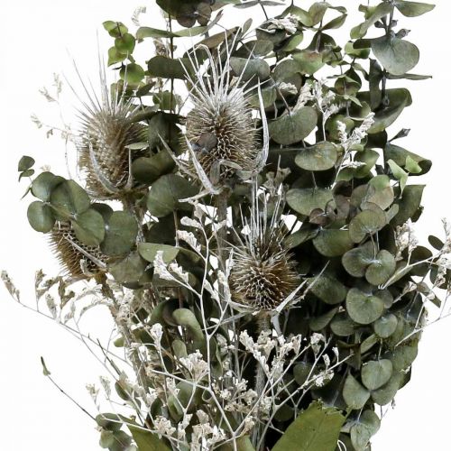 Artikel Trockenblumenstrauß Eukalyptus Strauß Disteln 45-55cm 100g