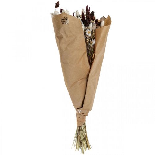 Floristik21 Trockenblumenstrauß Sommerdeko Trockenblumen 58cm
