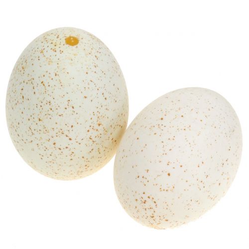 Artikel Truthahn Eier Natur 6,5cm 10 St