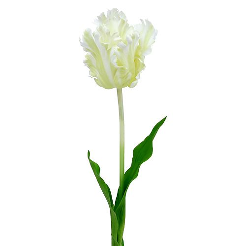 Floristik21 Tulpe künstlich Weiß 70cm