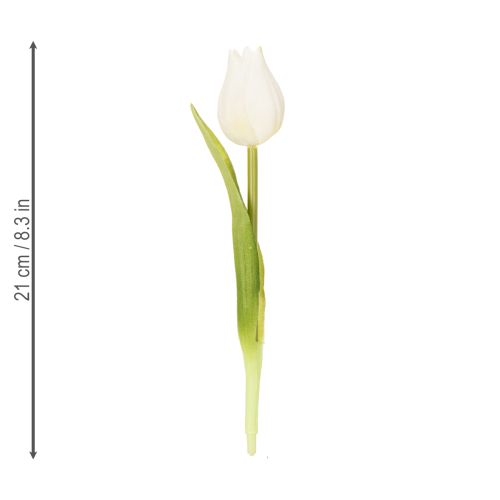 Artikel Künstliche Tulpen 21 cm im Set aus 6 Stück – Realistische Seidenblumen für elegante Dekoration