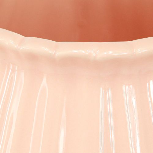 Artikel Retro Keramik-Übertopf Teekanne Orange Gelb 19,5×13,5×11cm 2 St, Blumendeko, Vintage Pflanztopf