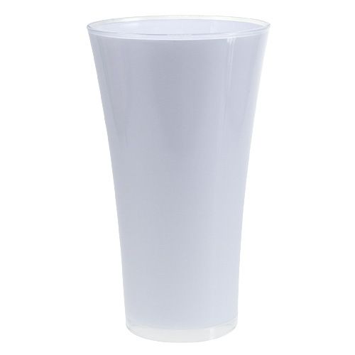 Vase „Fizzy“ Ø28,5cm H45cm Weiß 1 St