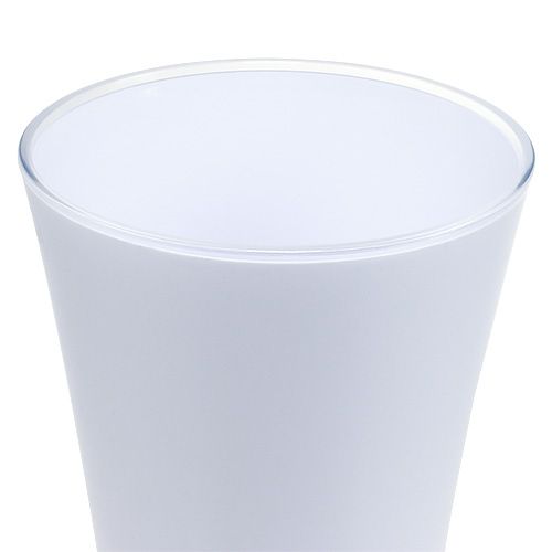 Artikel Vase „Fizzy“ Ø28,5cm H45cm Weiß, 1St