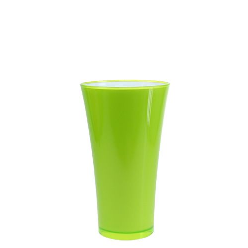Floristik21 Vase „Fizzy“ Ø14,6cm H21cm Apfelgrün 1 St