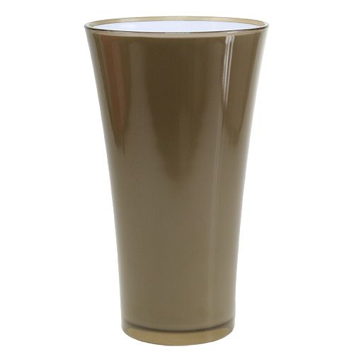 Vase „Fizzy“ Platingrau Ø28,5cm H45cm, 1St