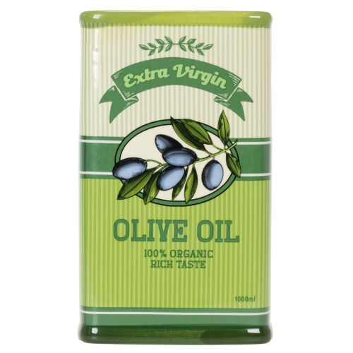 Artikel Keramik Vorratsgefäß Vase 18 cm Olivenöl-Optik für Innenbereich