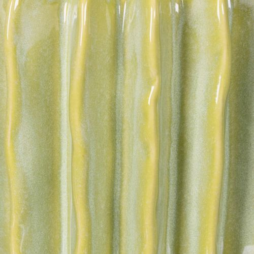 Artikel Keramik Blumentopf Kaktus Design 16cm Grün für exotische Dekoration