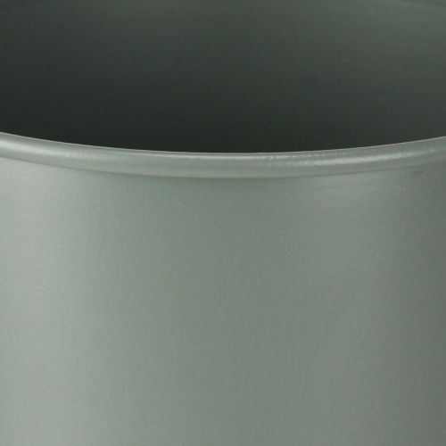 Artikel Metall Pokalvase grün 23cm für elegante Dekoration und Blumenarrangements