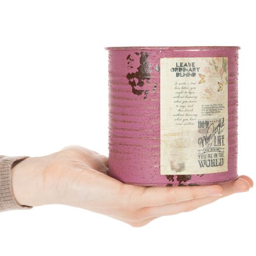 Vintage-Übertopf Deko-Dose