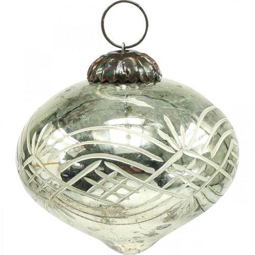 Artikel Vintage Weihnachtsschmuck Glas H7,5/8,5/9,5cm 3 St
