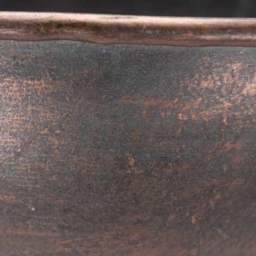 Artikel Deko Vogelbad aus Metall mit Blumenschale und Rankhilfe, 75 cm hoch, für Garten und Außenbereich