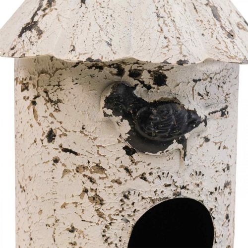Deko Vogelhäuschen, Hängedeko Gartendeko Metall H36cm