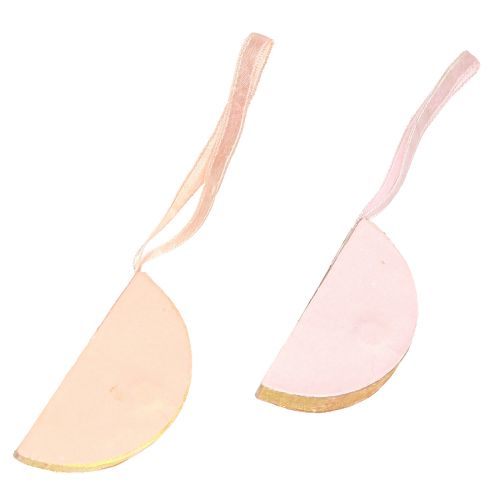 Artikel Wabenkugel Weihnachtsschmuck Apricot Rosa Ø7cm 4 St für Floristen und Dekorateure