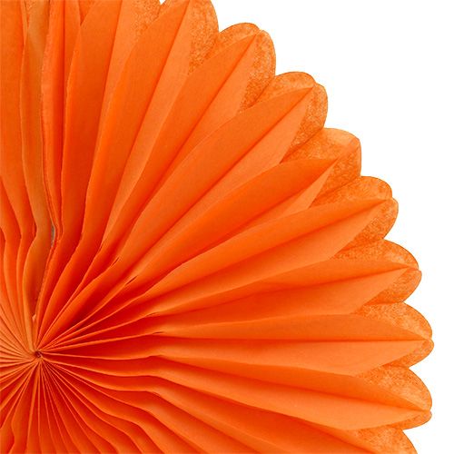 Floristik21 Wabenpapier Blume Orange Ø20cm 3St
