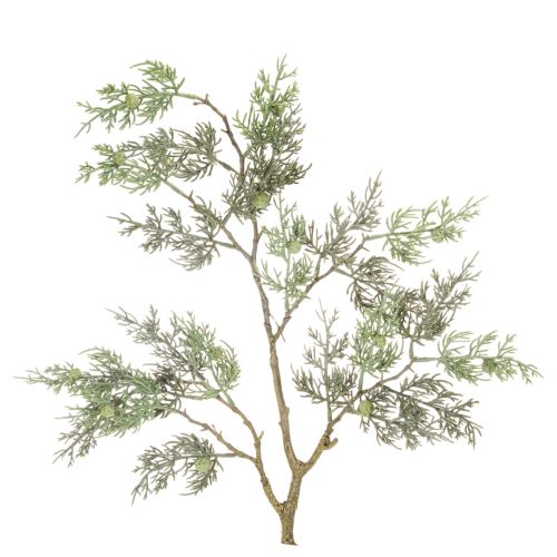 Kunstzweig Wacholder Kunststoff Grün 86cm für Vasen und Gestecke