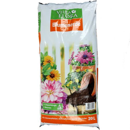 Floristik21 Erde Villa Flora Blumenerde (20 Ltr.)