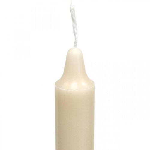 Artikel PURE Wachskerzen Stabkerzen Creme Sahara 250/23mm Naturwachs 4 St