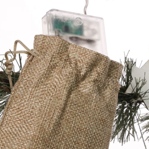 Artikel Micro LED-Lichterkette Weihnachtsdeko Wandbehang 35×85cm Warmweiß