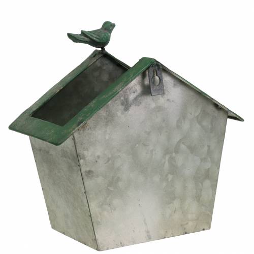 Vogelhaus aus Metall zum Bepflanzen H25,5cm