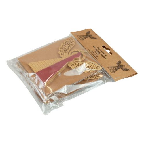 Artikel Papierengel Weihnachtsengel Deko Weinrot Rosa H12cm 4St