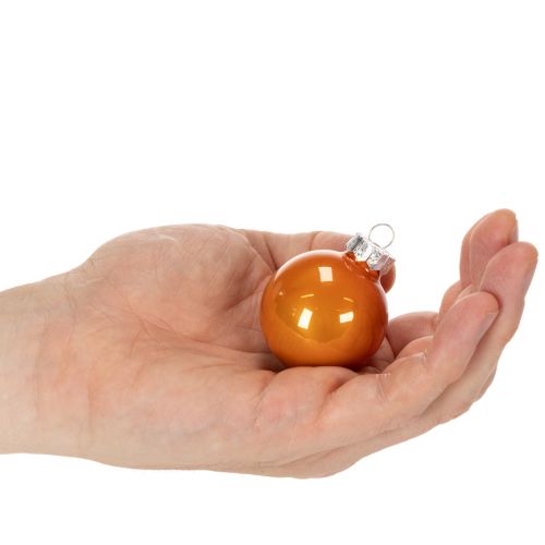 Christbaumkugeln Glas Bunt Glänzend 40mm 24 Stück Innenbereich | Floristik21.de