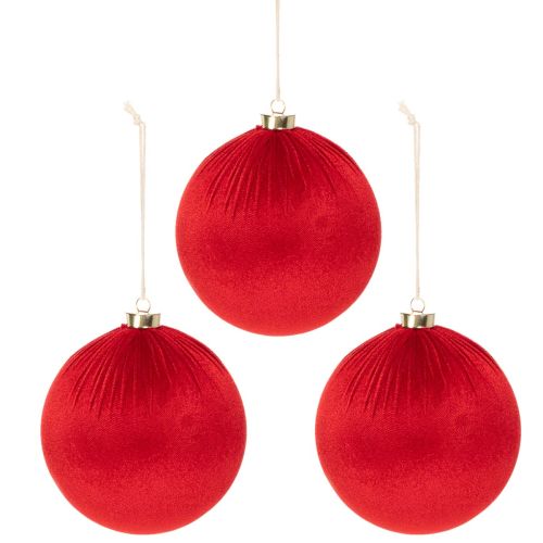Weihnachtskugel Rot 15 cm