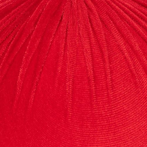 Weihnachtskugel Rot Samt Ø25cm