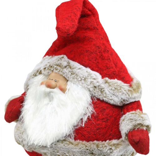 Weihnachtsmann Kantenhocker Deko-Figur Weihnachten 28×22×88cm