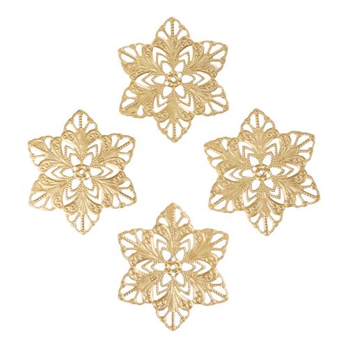 Weihnachtssterne Sterne Weihnachtsdeko Metall Ø6cm 36 St