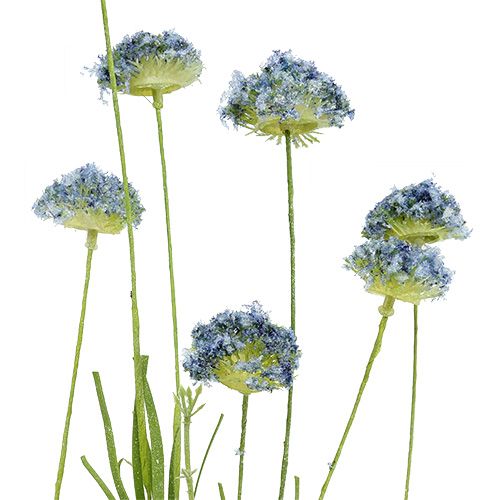 Artikel Wiesenblumen Blau L65cm 3St