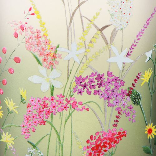 Floristik21 Teelichthalter aus Glas Blumenmotiv Sommerdeko 3er Set H12,5cm - Floristik21
