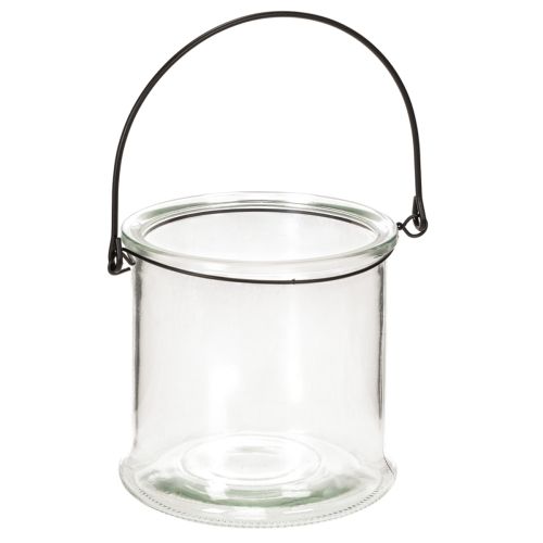 Artikel Windlicht Glas zum Hängen Ø12cm H12,5cm 2St