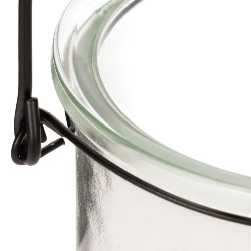Windlicht Glas zum Hängen