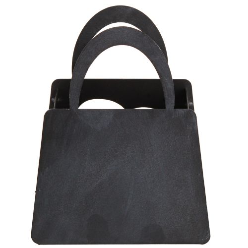 Artikel Windlicht Metall Deko Tasche Herz Anthrazit 18cm 2er Set – Kerzenlicht Ergänzung