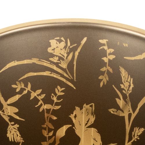 Artikel Deko Windlicht Glas Set mit floralem Muster 8 cm 4 Stück