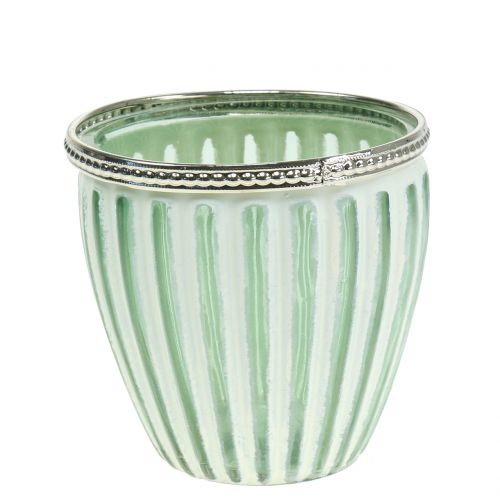 Artikel Windlicht Antik Grün Ø10cm H10cm