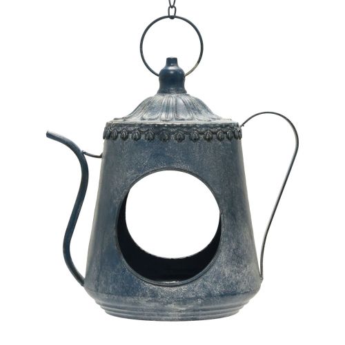 Floristik21 Windlicht Metall Deko Kanne Hängedeko Balkon 27×18×26cm