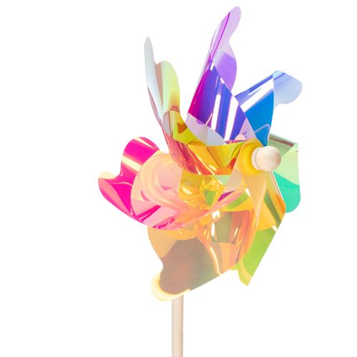 Artikel Farbenfrohes Gartenwindrad 75 cm – Bunte Dekoration für Balkon und Terrasse