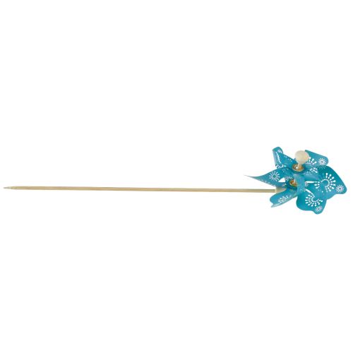 Artikel Windrad Rosa Gelb Türkis Grün Balkon Deko Ø8,5cm 4St