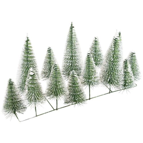 Winterwald Deko Winterdeko Tischdeko Weihnachten 46×15cm